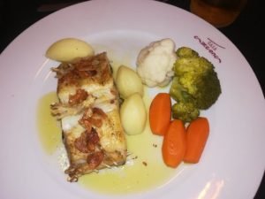 Bacalao a la Brasa